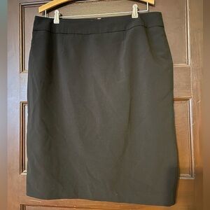 Calvin Klein Classic Black Stretch Pencil Skirt